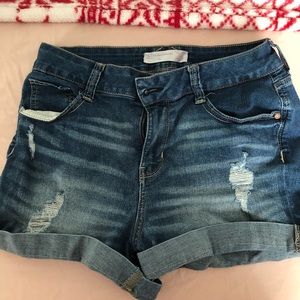 jean shorts